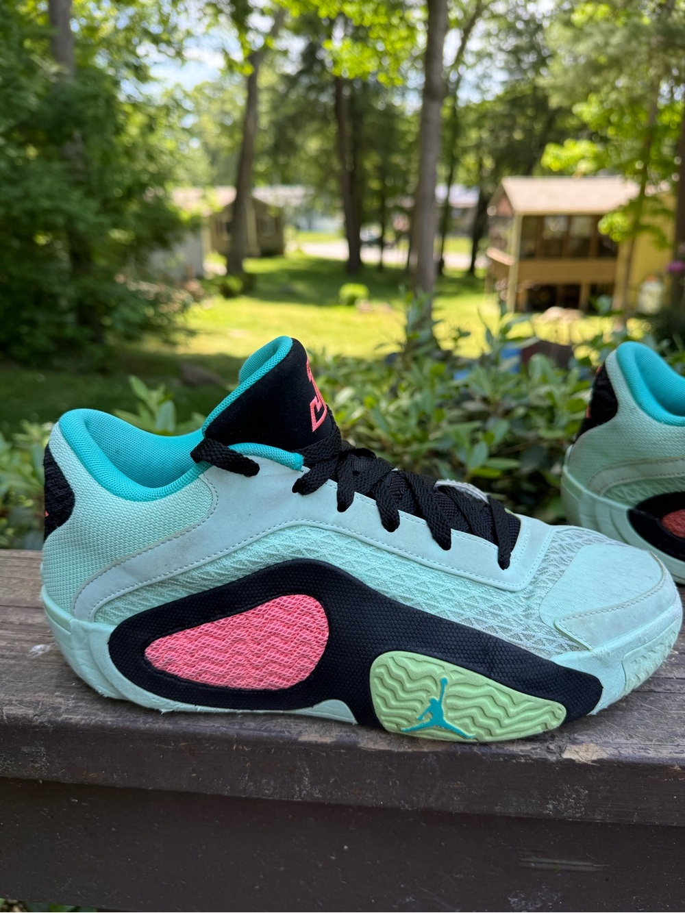 Nike Tatum 2 'Vortex' Edition Jordans - Picture 6 of 11